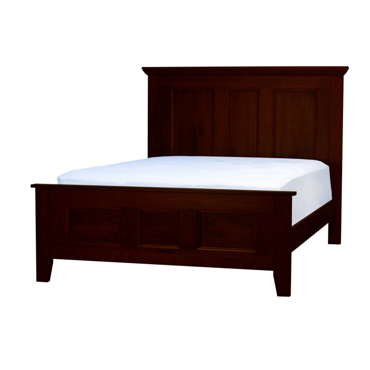 American Amish Furniture Waterford Solid Wood Panel Bed Wayfair